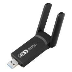 RTL8812 Băng Tần Kép Không Dây 2.4G 5.8G Bộ Điều Hợp WiFi Ethernet Thẻ Mạng 1200Mbps Với Ăng Ten Kép Bộ Thu USB3.0