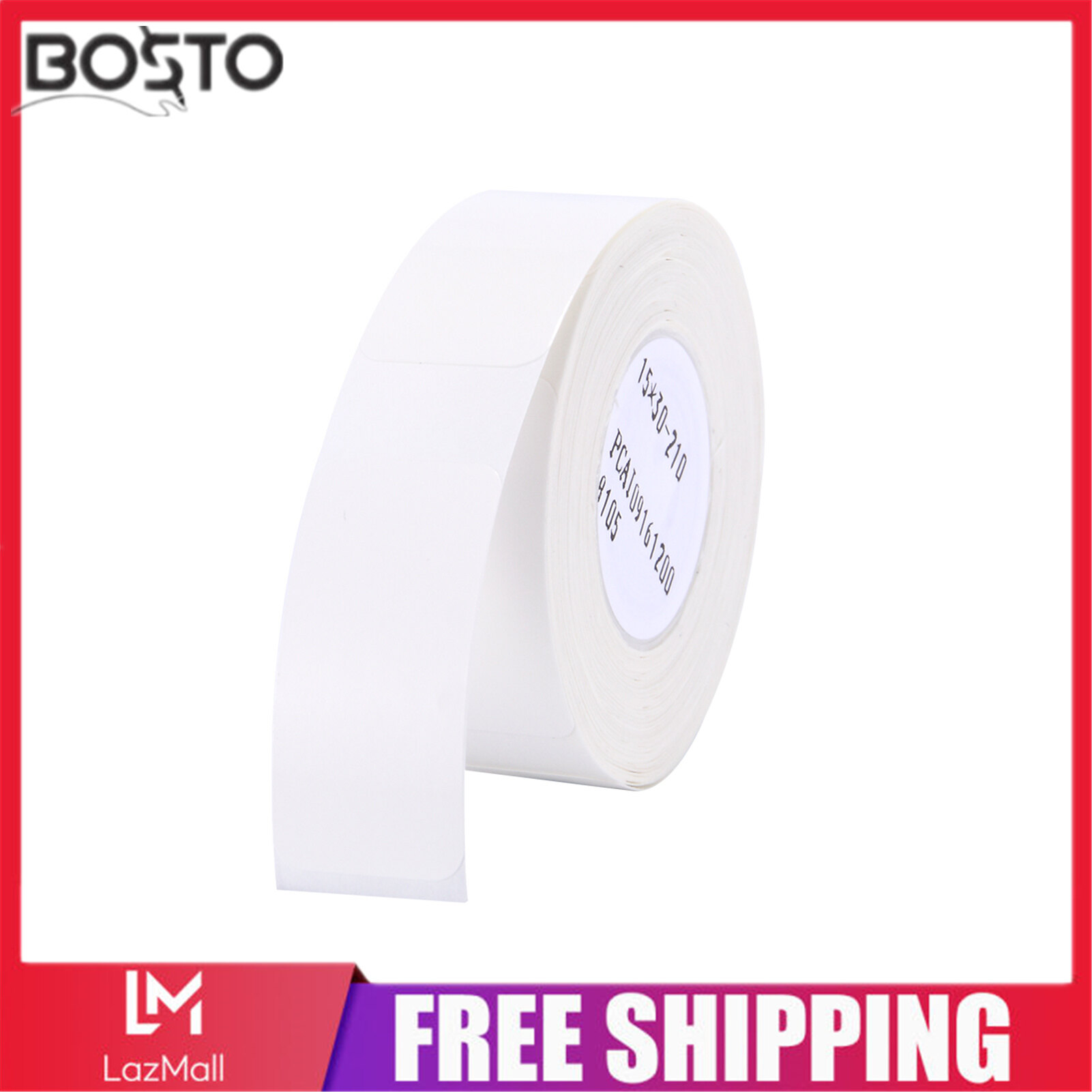 [For D11]Thermal Printing Label Paper Barcode Price Size Name Blank Labels Waterproof Tear Resistant for Home Organizer Supermarket Store Catering
