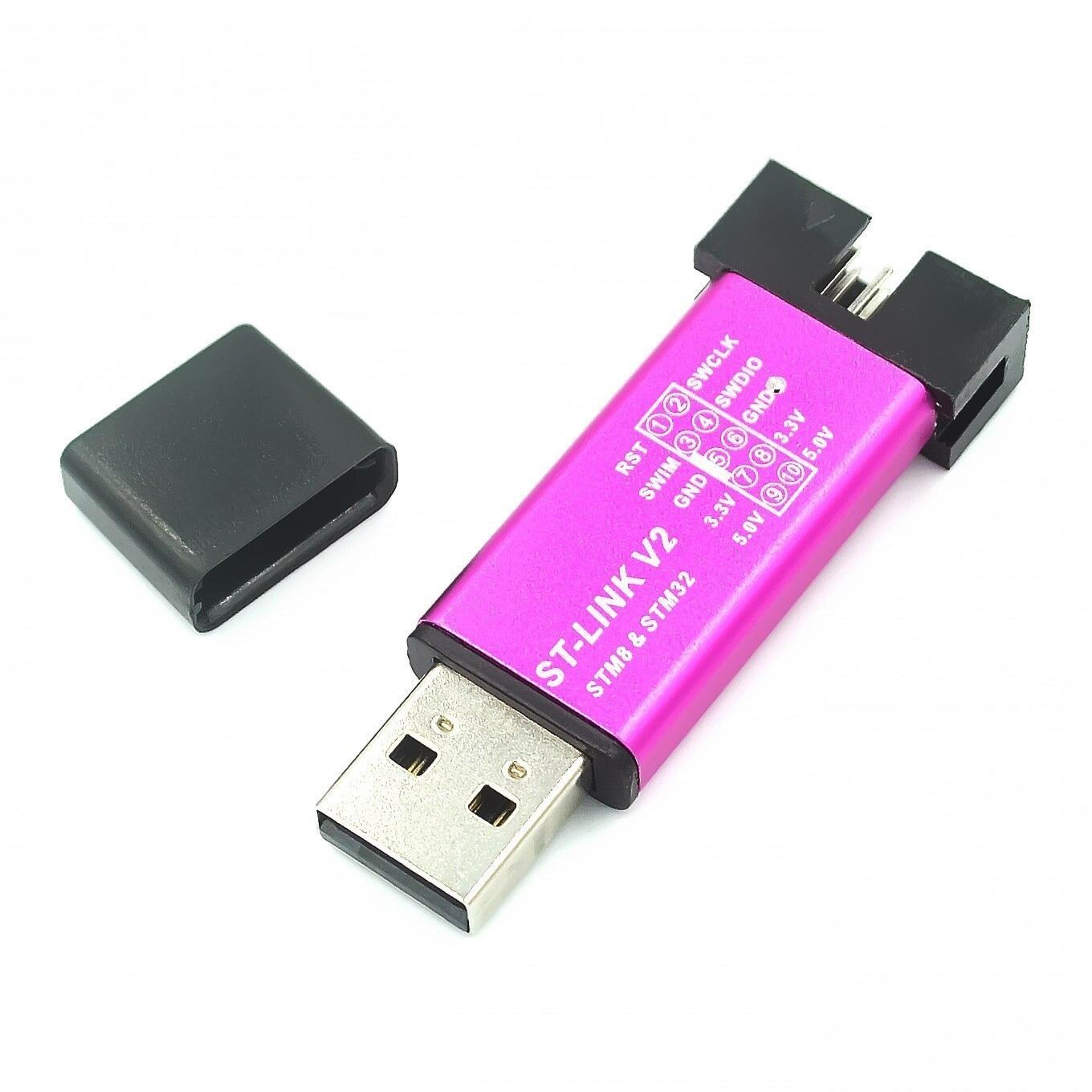 Stm32f103c8t6 stm32f401 stm32f411 ST-LINK V2 STLink Mini stm8stm32 STLink giả lập lập trình tải xuống có bìa