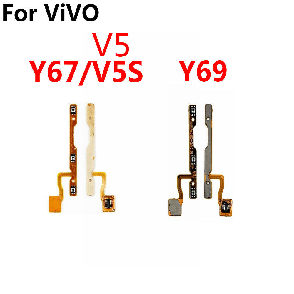 For VIVO Y67 V5 V5S Y69 Power Volume Side Key button Flex Cable On Off Switch Flex Cable Replacement Parts