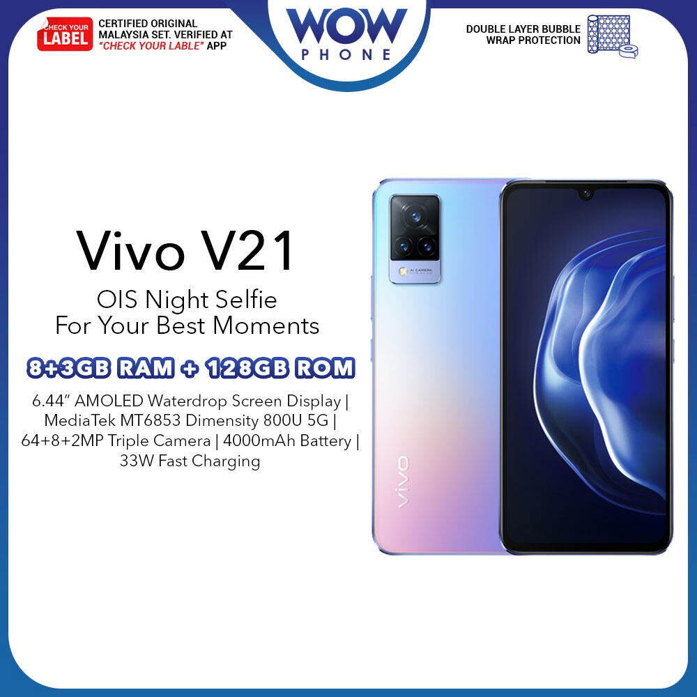 vivo v21 5g 11gb ram