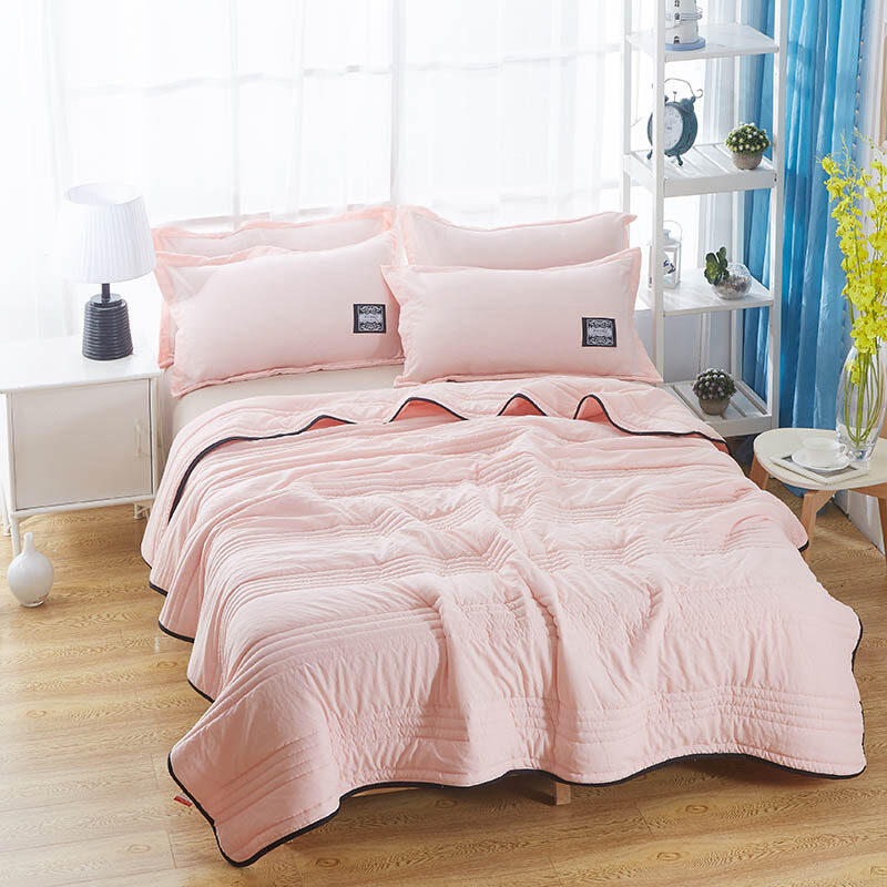 Summer Air Conditioning Quilt Soft Thin Quilt Washed Cotton