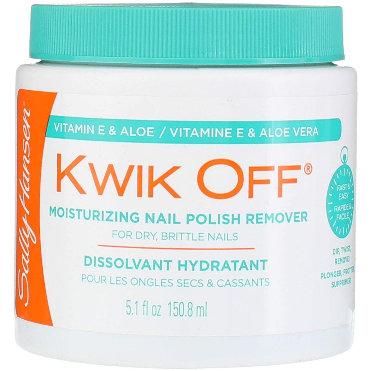 iiMONO ] Sally Hansen Kwik Off Moisturizing Nail Color Remover with Vitamin  E and Aloe  oz | Lazada