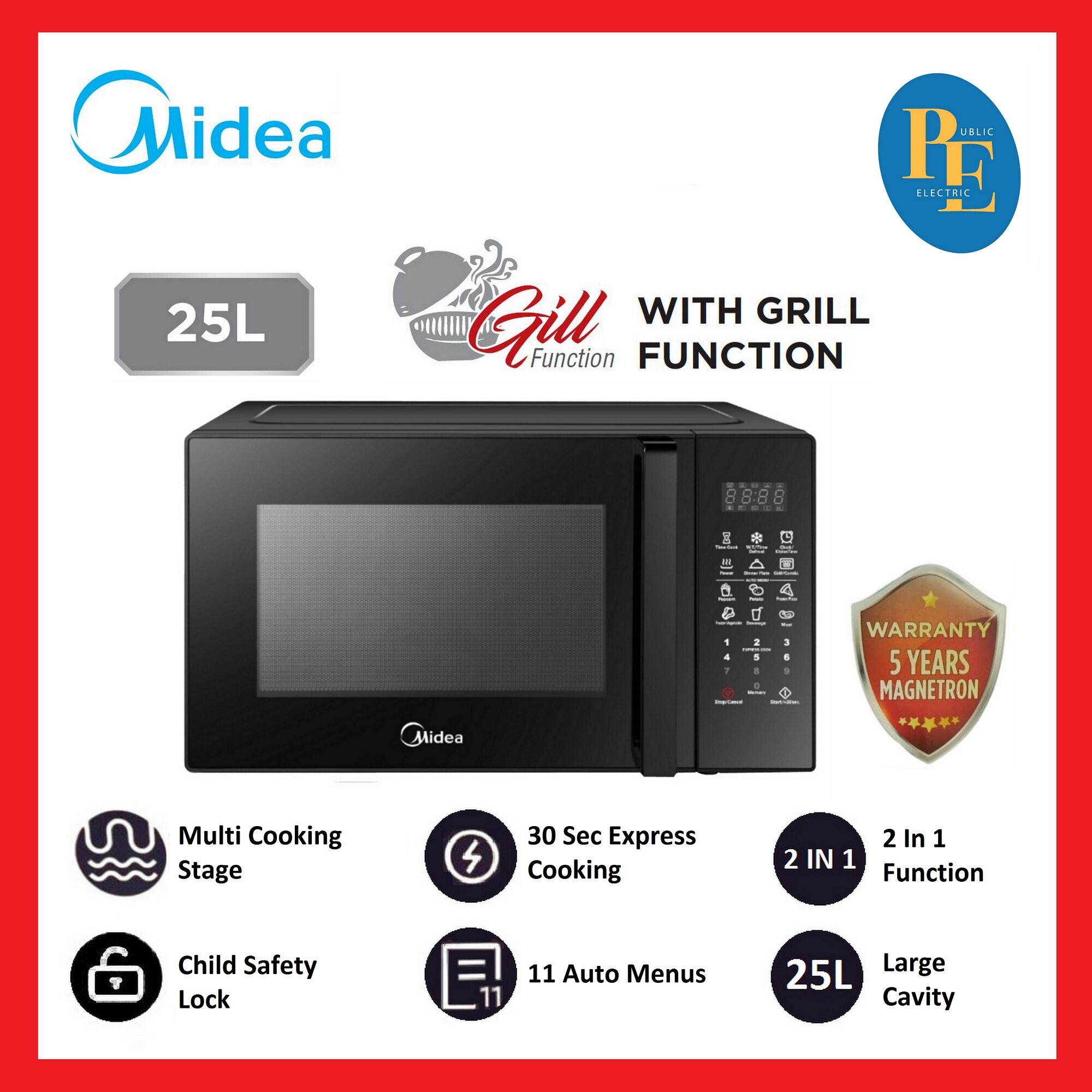 microwave with grill function