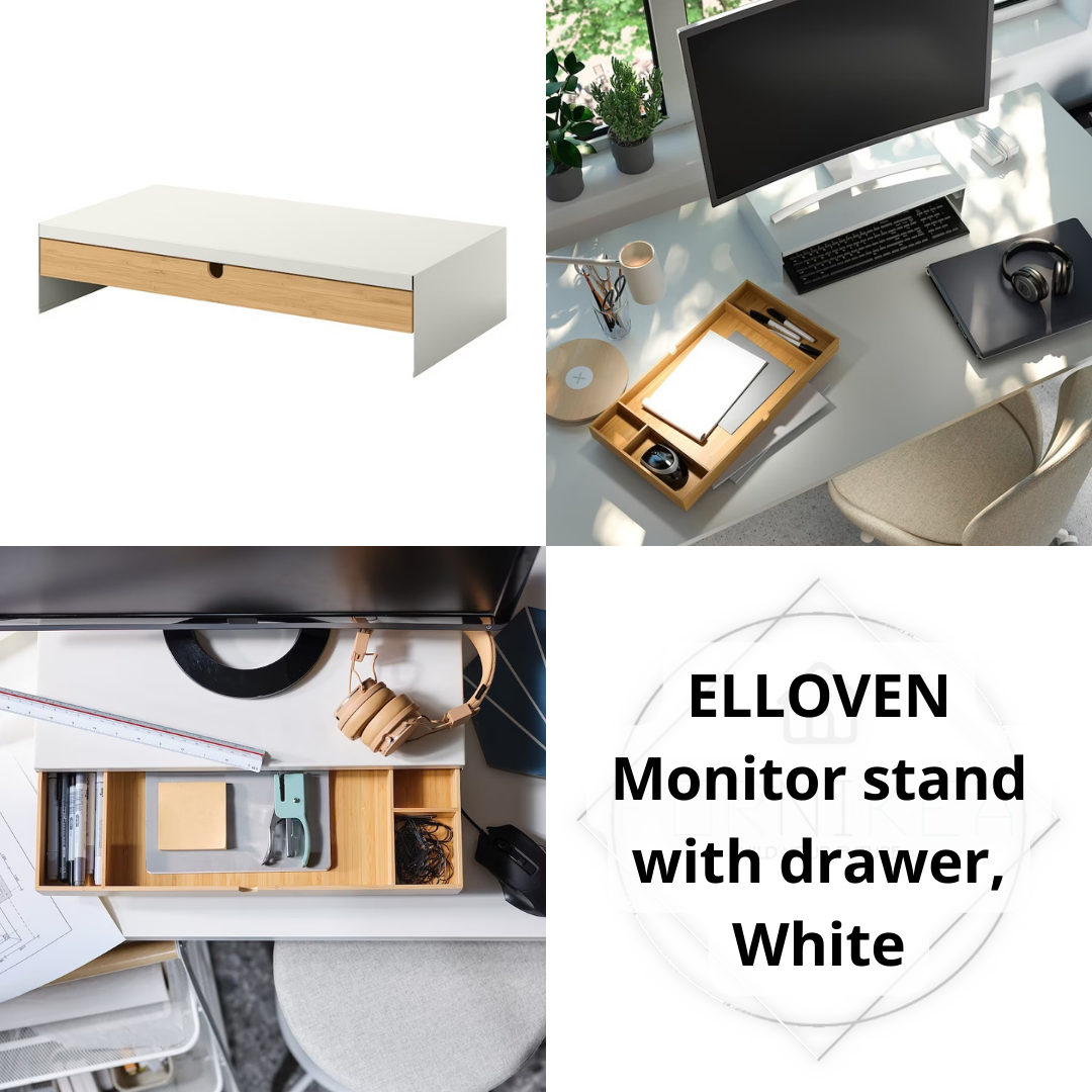 IKEA ELLOVEN Monitor Stand With Drawer Lazada atelieryuwa.ciao.jp