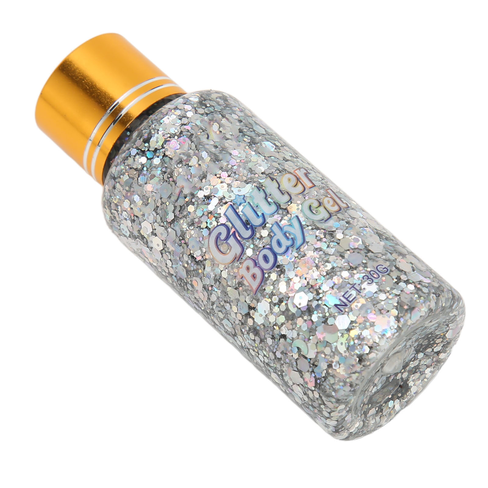 Makeup Glitter Gel, Glitter Body Gel 1.1oz Portable Exquisite Shiny for Women for Wedding