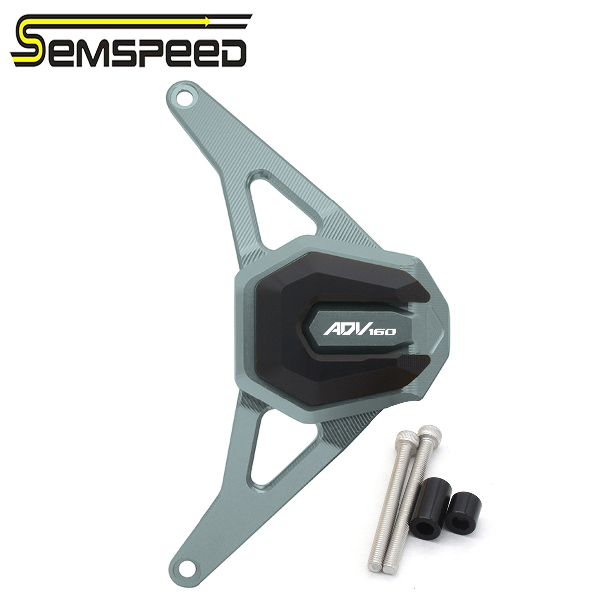 Semspeed motorcycle cnc rear engine guard cover for honda adv160 adv 160 2022-2023 2024