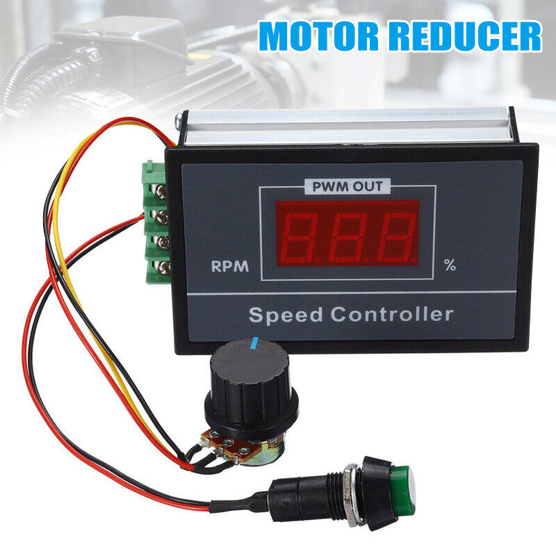 PWM 6-60V 30A Digital Motor Speed Switch Controller Regulator with Digital Display