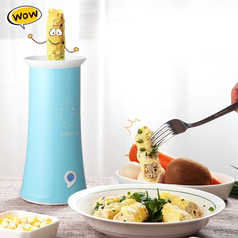 Automatic Electric Egg Roll Machine DIY Breakfast Egg Sausage Boiler Egg Sandwich Roll Maker Omelette Master