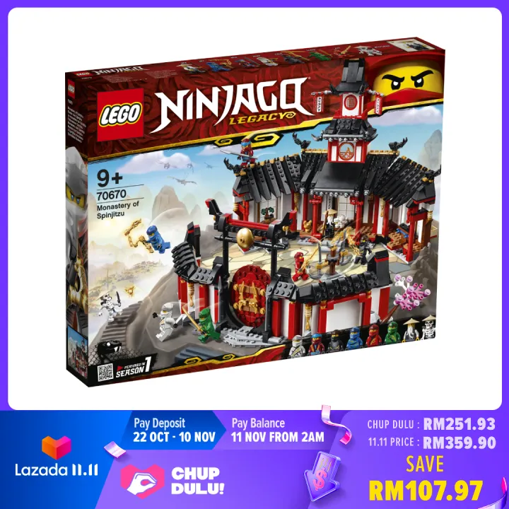 lego monastery of spinjitzu 2019