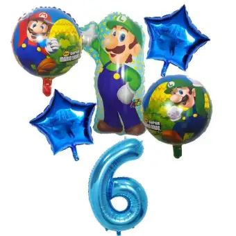 Super Mario Birthday Party Disposable Plates Cup Napkin Straws
