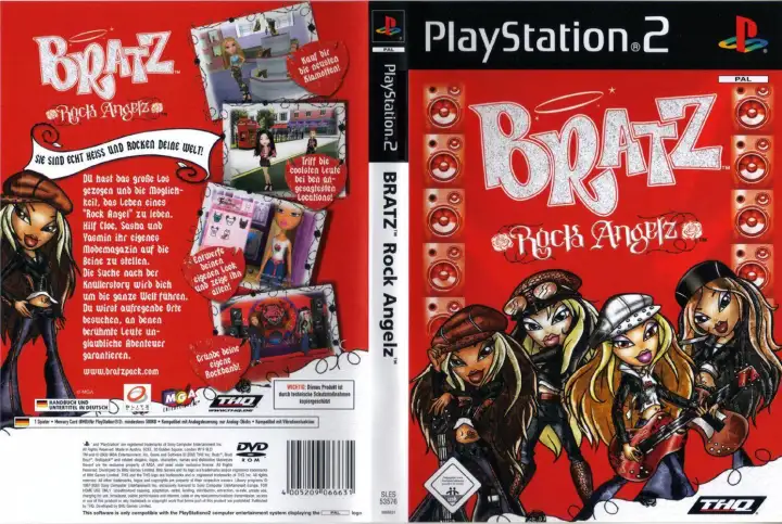 bratz rock angelz playstation 2