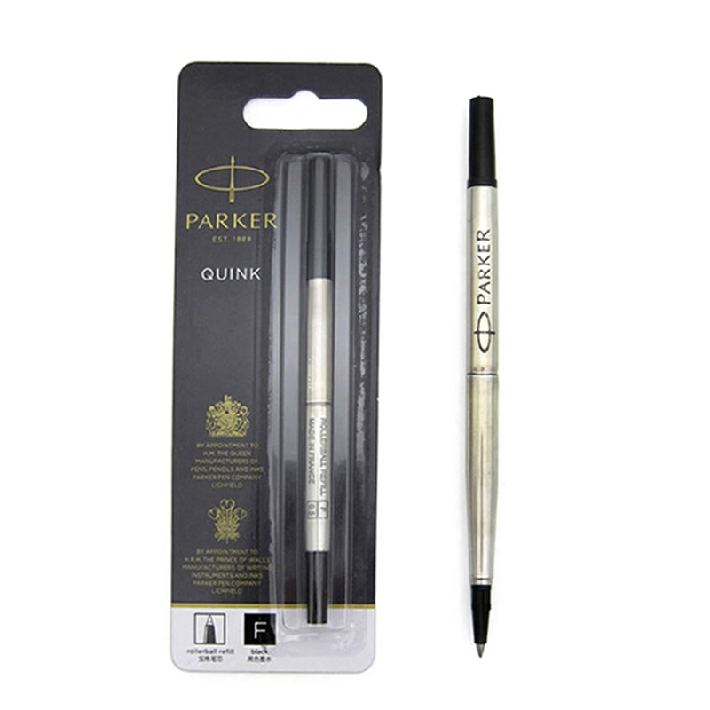 Sissi Parker quink roller ball rollerball pen refill black ink medium nib