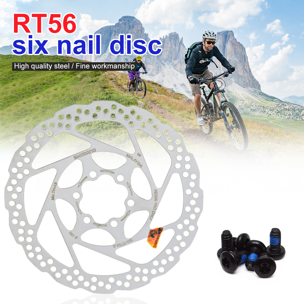 JPK Shimano DEORE SM-RT56 Brake Disc 6 Bolt Mountain Bikes Disc M610 RT56 M6000 Brake Disc 160MM MTB Bike Accessories