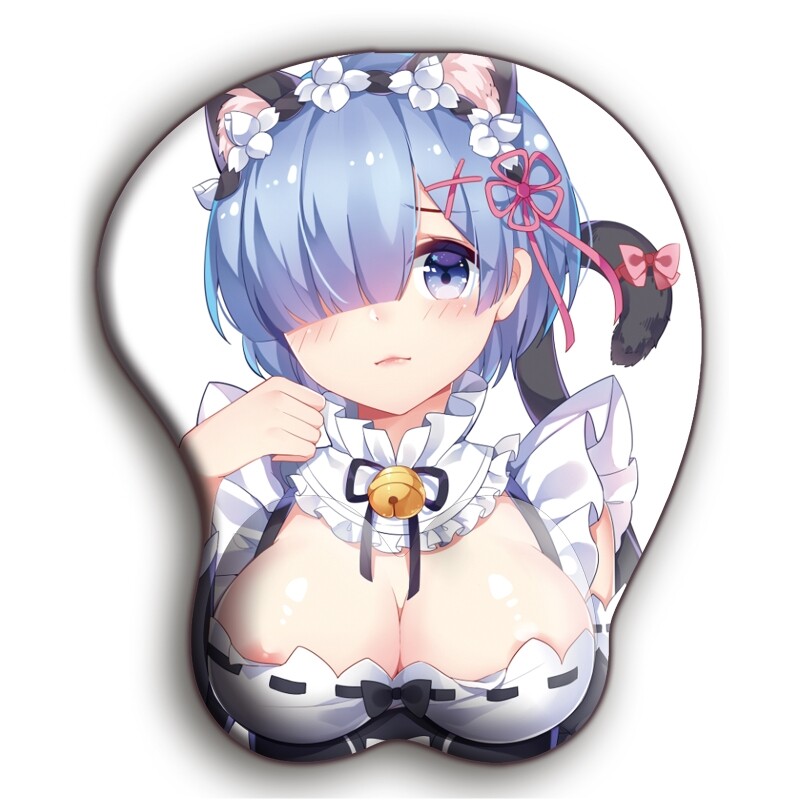 Creative Anime Cartoon 3D Sexy Mouse Pad Silicone Wristbands Mice Mousepad Wrist Rest Support