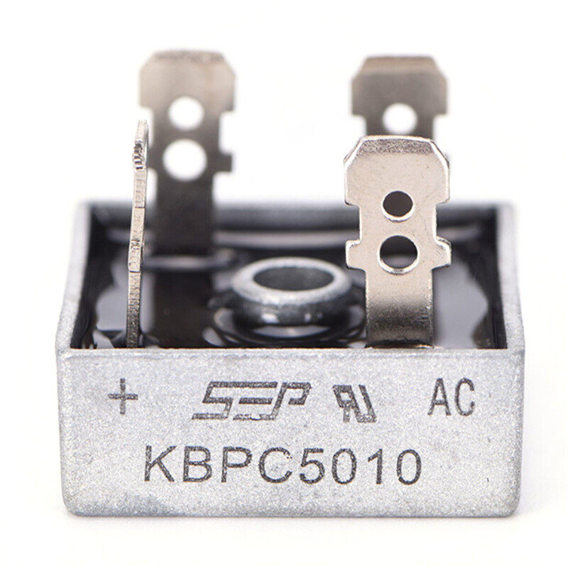 Ruing 50A 1000V Metal Case Single Phases Diode Bridge Rectifier KBPC5010