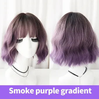 kids purple wig