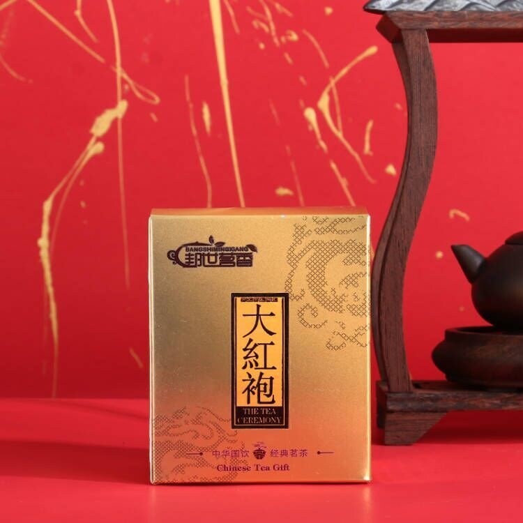 Mid-Autumn Festival gifts Dahongpao tea Luzhou-flavored oolong tea new tea authentic Wuyi rock tea bulk gift boxed tea