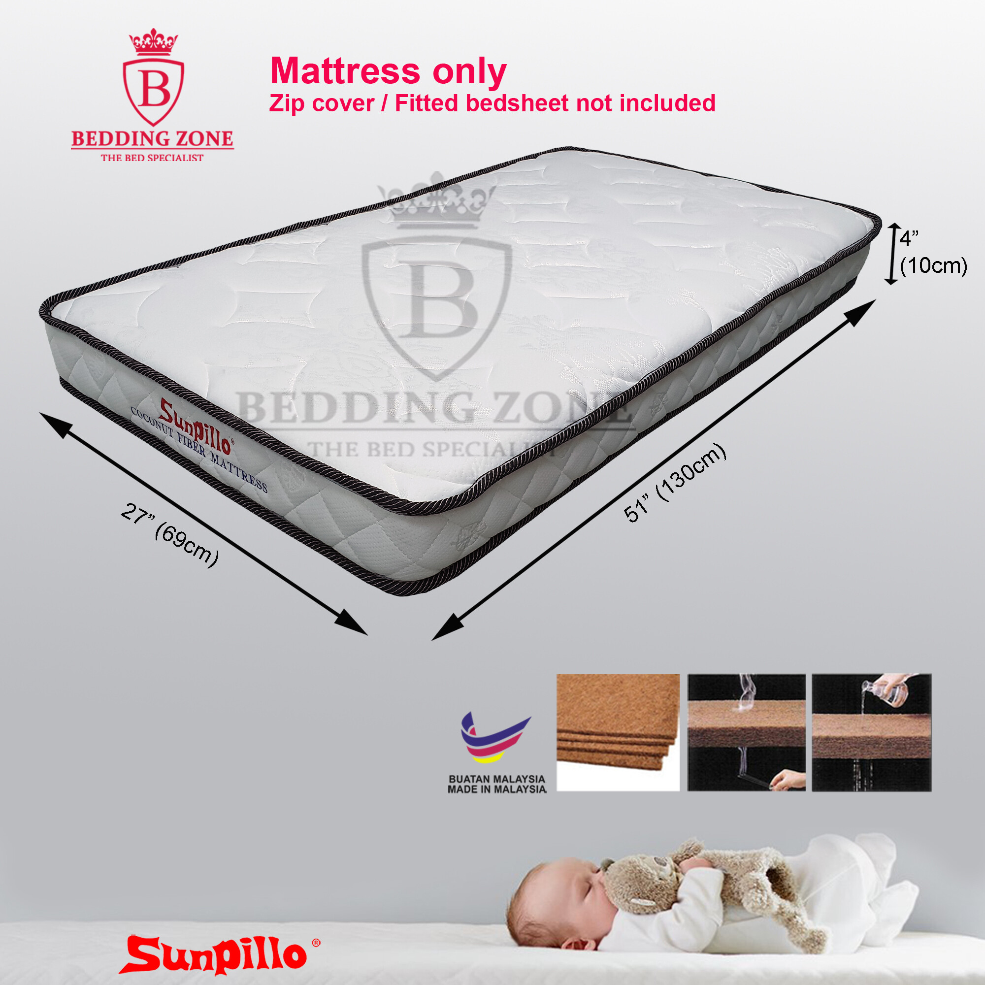 my bub cot mattress
