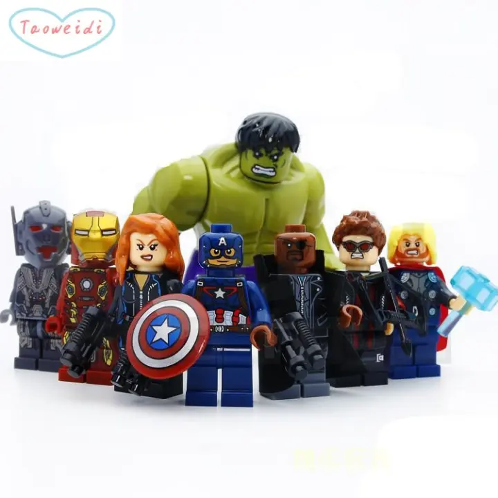 marvel minifigures set