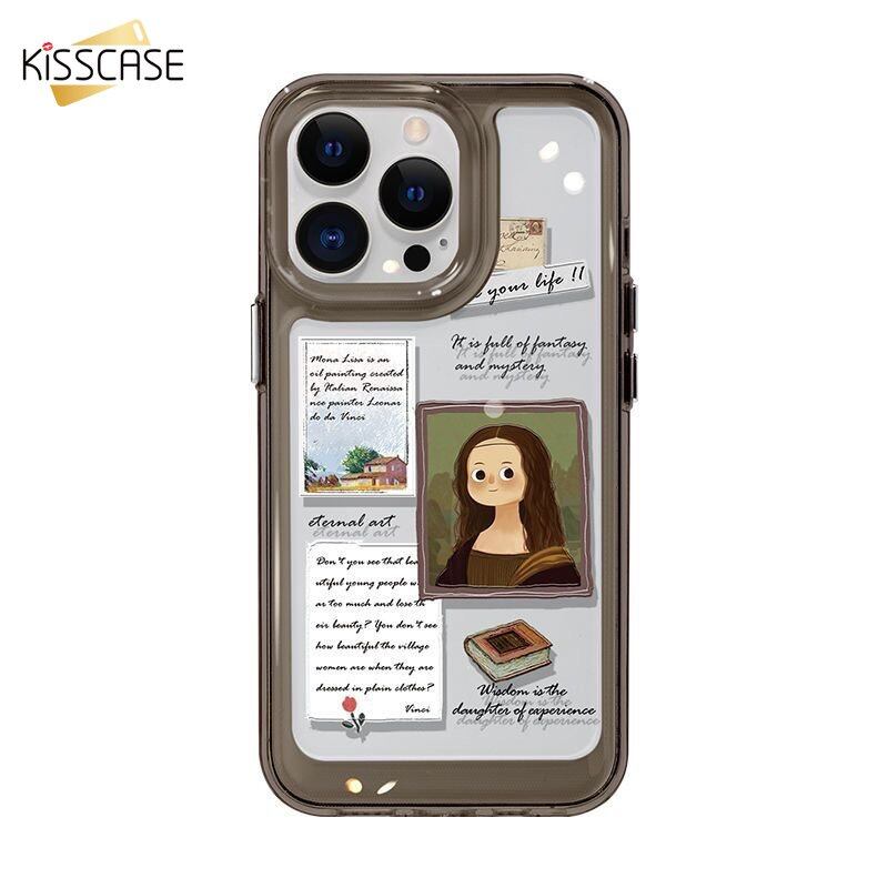 KISSCASE for IPhone 14 Pro Max/iPhone 14 Plus/iPhone 14 IPhone 13 Pro Max 13 Pro 13 IPhone 12 Pro Max 12 Pro 12 IPhone 11 Pro 11 Art Soft Phone Case