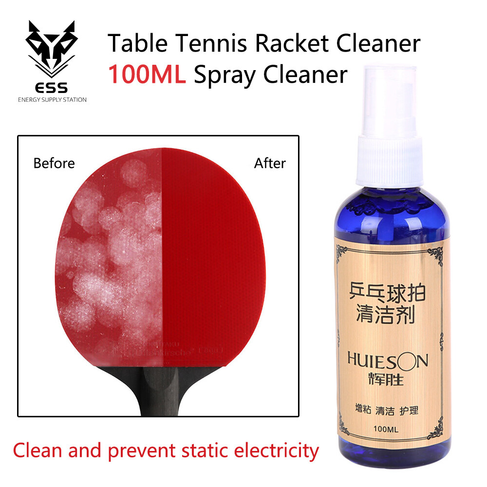 【ESS】Table Tennis Racket Cleaner Cleaning Table Tennis Racket Maintenance Tool Sponge Prevent