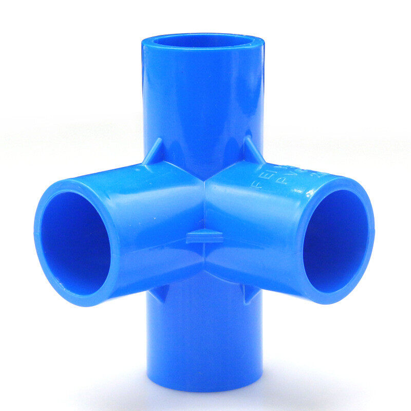 PVC Corner Right Angle Joint Water Pipe Fittings Multiinterface 3 4 5