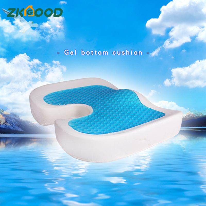 Zkgood Mút Gel Đệm Ghế chống Trơn Trượt Đau Lưng Đau Thần Kinh Tọa Cứu Trợ Đệm Ghế dành cho Văn Phòng Nhà Xe Ô Tô