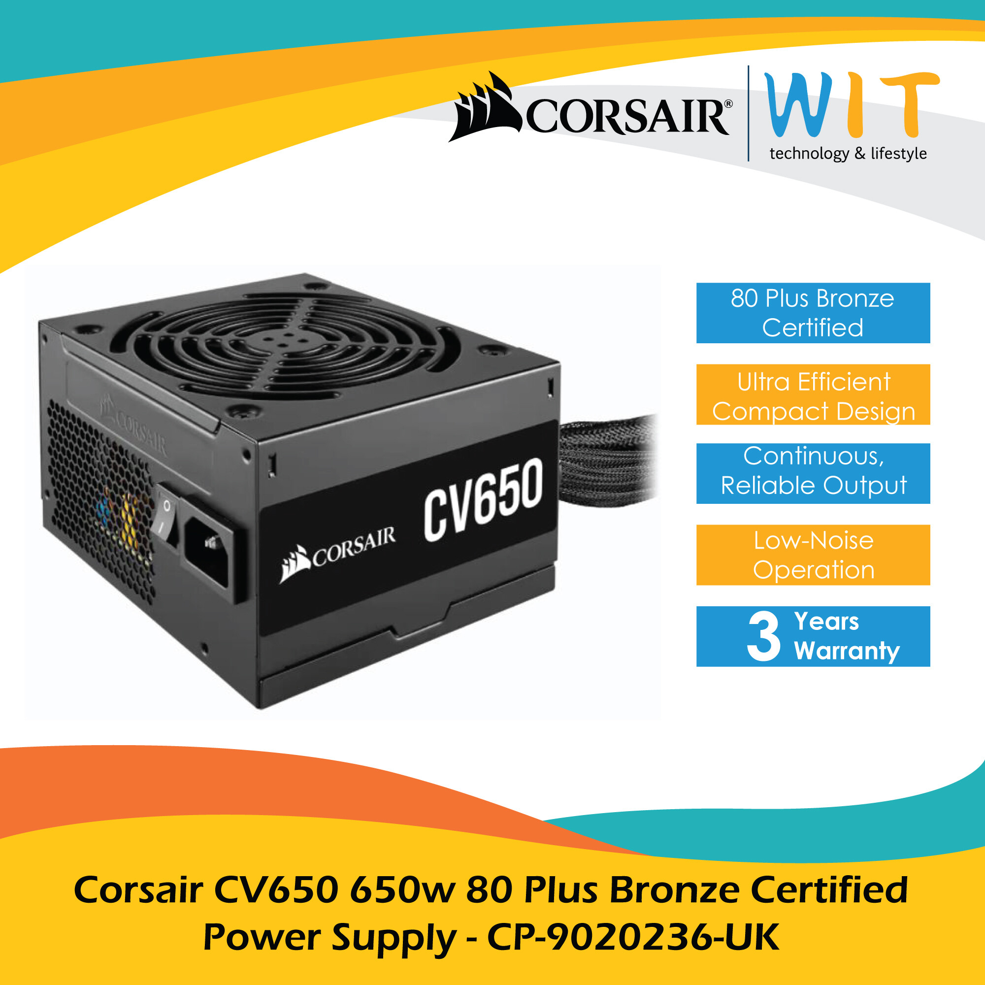 Beli Corsair Power Supply 650w Pada Harga Terendah Lazada Com My