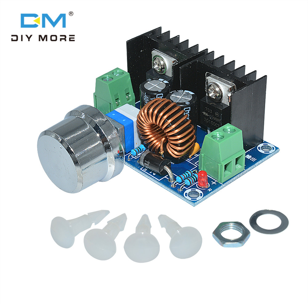 Original diymore max 8a 200w xl4016 dc-dc step down buck converter adjustable pwm power supply 4-40v to 1.25 -36v step-down board xh-m401 004