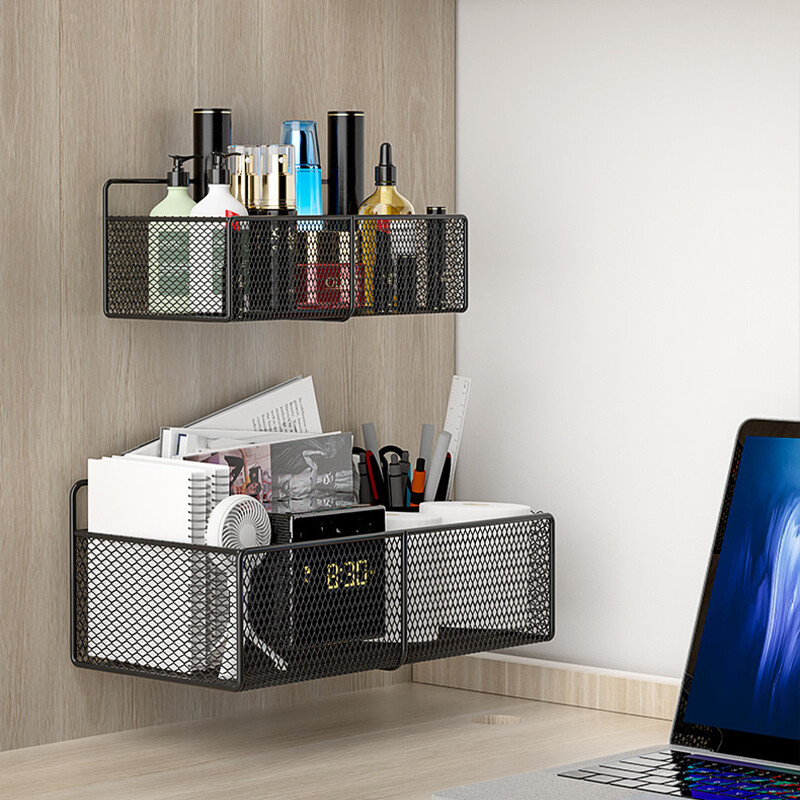 Loozykit Bathroom Organizer Corner Rack Wall Mounted Storage Shelf Shampoo Holder