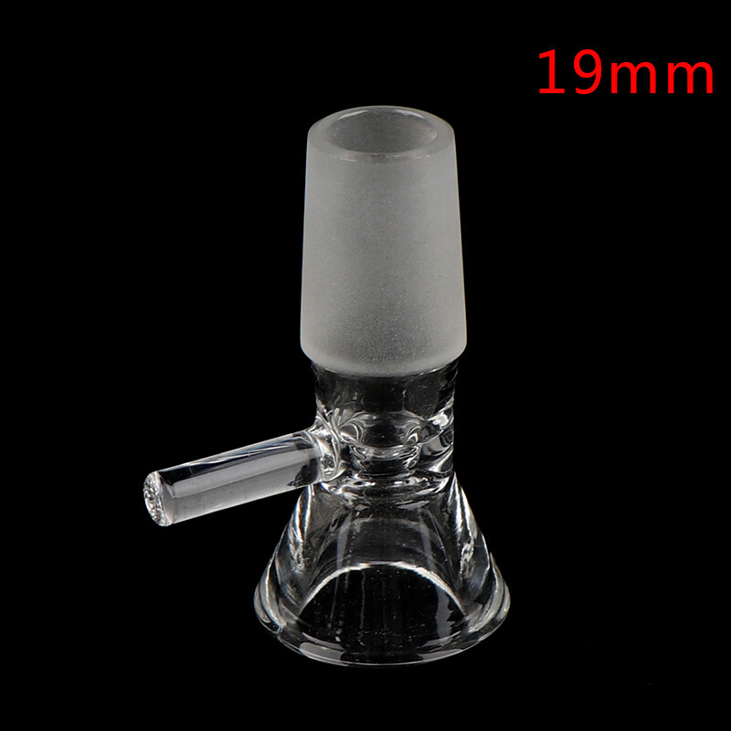 Refreshing Laboratory Glassware Borosilicate Handle Funnel Type Bowl Chemistry 14mm/19mm
