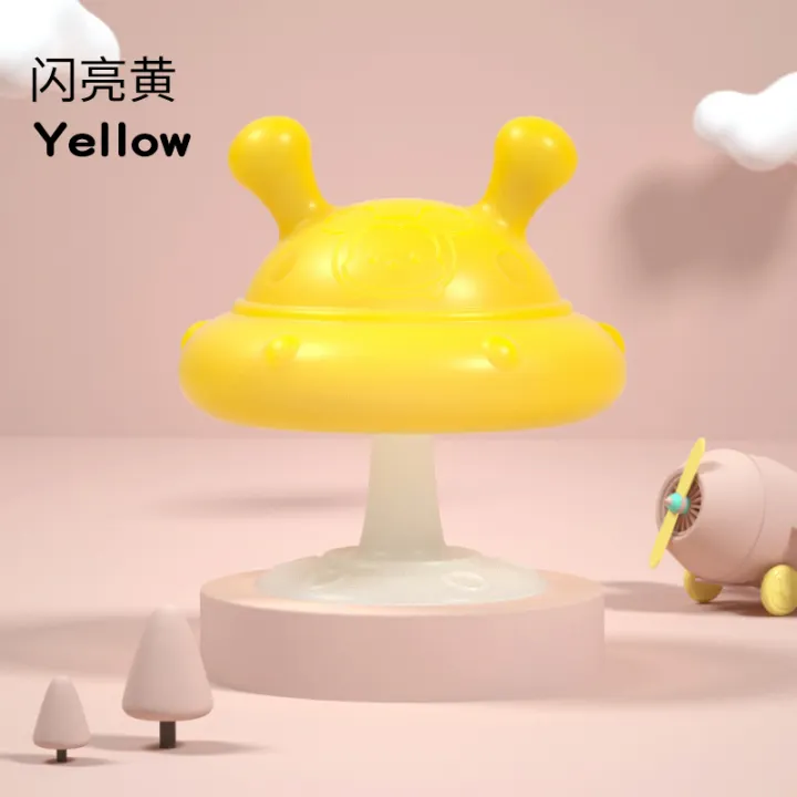 baby mushroom teether