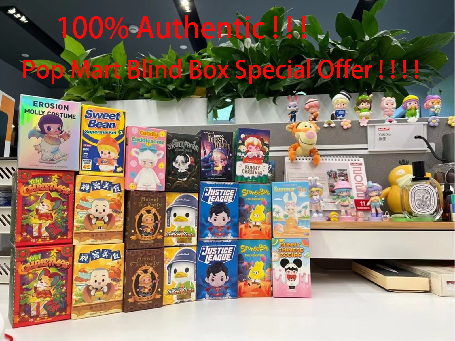 WanYou Garage Doll Túi may mắn hộp mù POP MART chính hãng 100%, túi quà hộp mới chưa mở, món quà siêu bất ngờ cho trẻ em