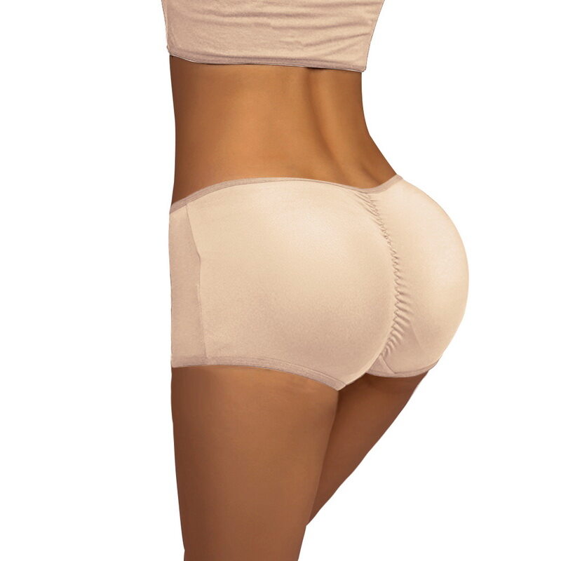 Cyprus S-3XL Women Plus Size Padded Panty Butt And Hips Buttocks Lifting Underwear  Buttocks Enhancement Padded Pants Seamless Foam Shaper