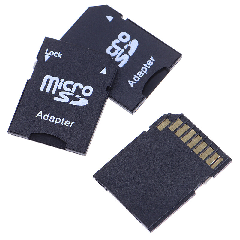 wuyangmin 10Pcs Microsd Mini TF Card Reader Micro SD to SD Memory Card Adapter Converter