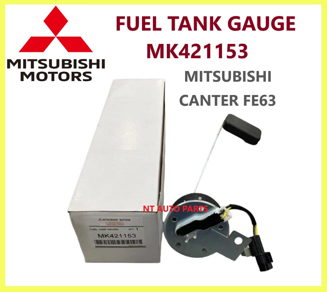 (100 ORIGINAL) MITSUBISHI CANTER FUSO FE63 FE71 FE83 FE85 FUEL TANK