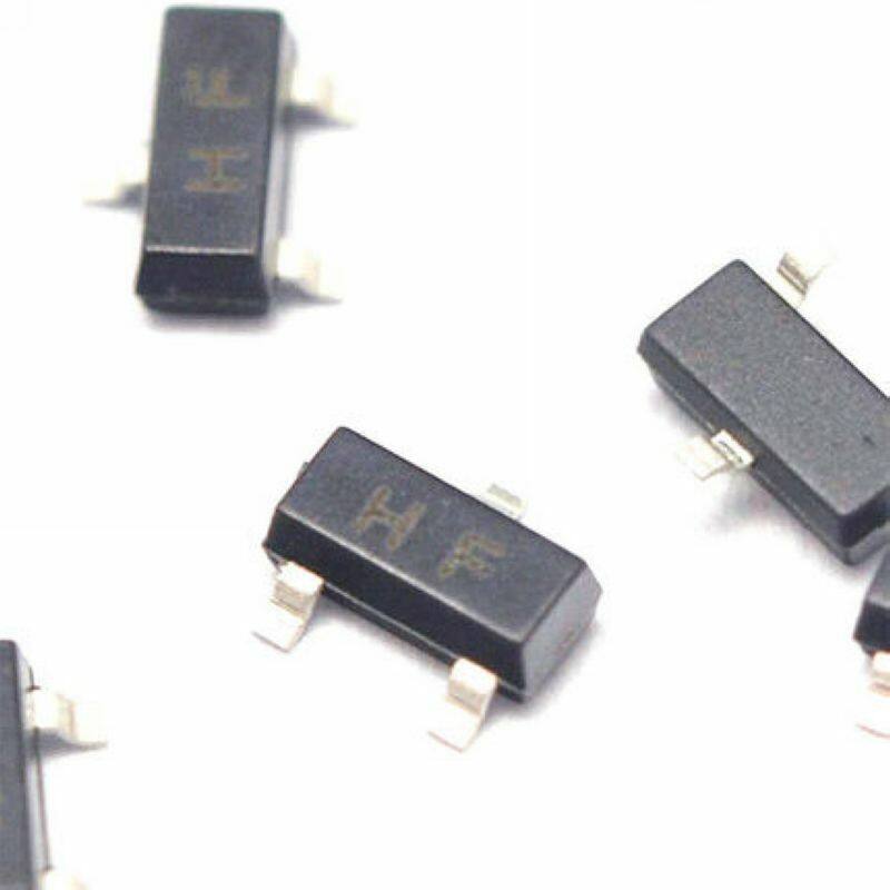 100pcs 2sc1815 c1815 hf 0.15a 50v npn sot-23 smd transistor