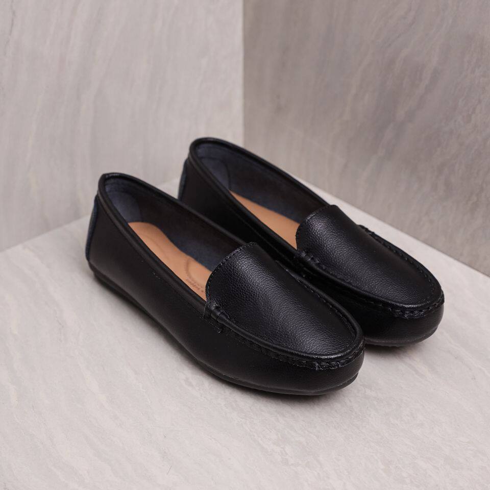 Tomaz YX37 Ladies Leather Loafers Lazada