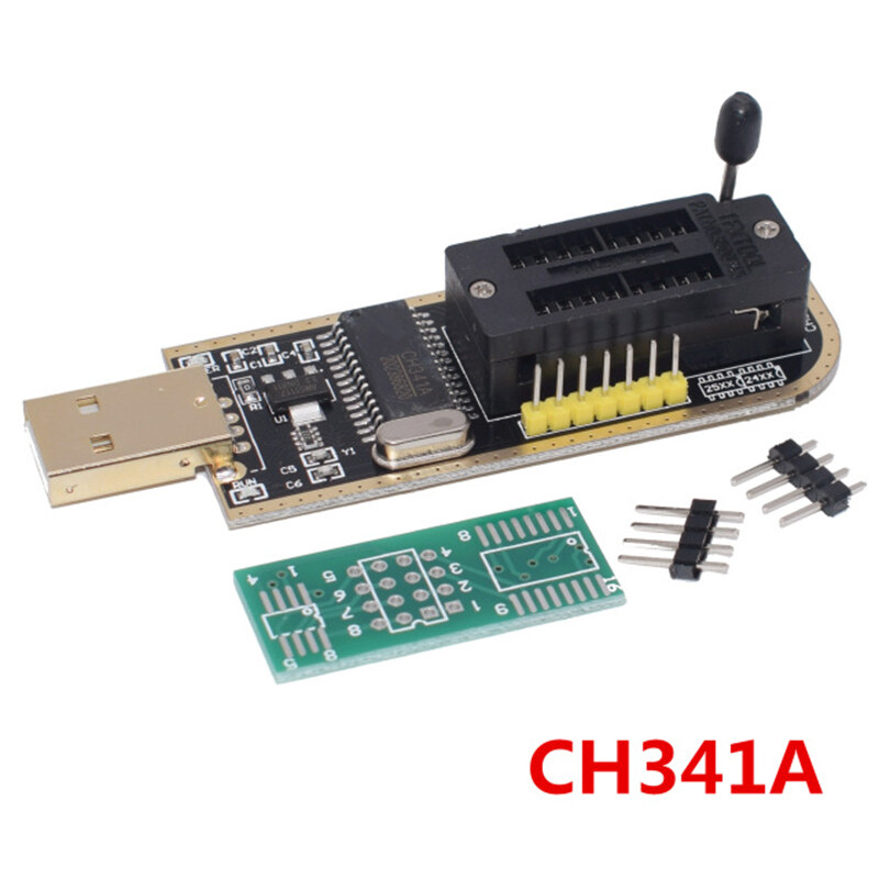 Bộ Lập Trình USB BIOS EEPROM Flash CH341A 24 25 Series Với Phần Mềm & Trình Điều Khiển