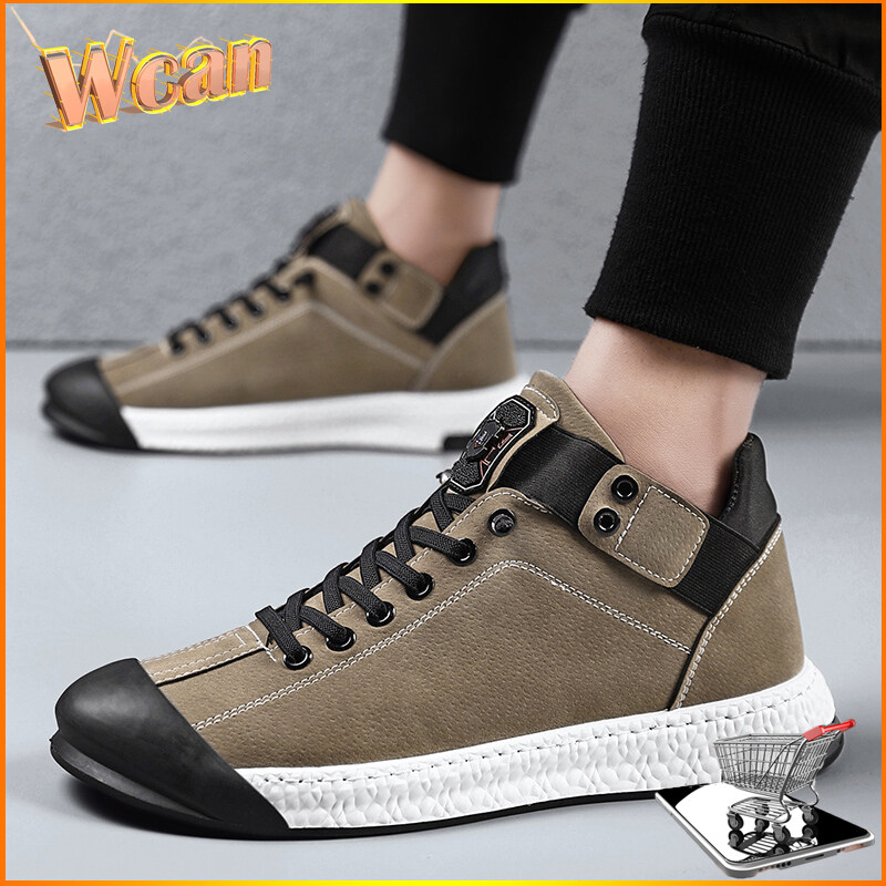 >> SO SÁNH GIÁ GIÀY NAM HỌC SINH | Shopee Lazada Sendo Tiki 72 Wcan Giày Nam Cao Cổ Thường Ngày Giày Thể Thao Trẻ Trung Thời Trang Đế Bằng Phong Cách Hàn Quốc Nhiều Màu Sắc Bốt Cao Đến Mắt Cá Chân Cho Nam Học Sinh Trung Học Giày