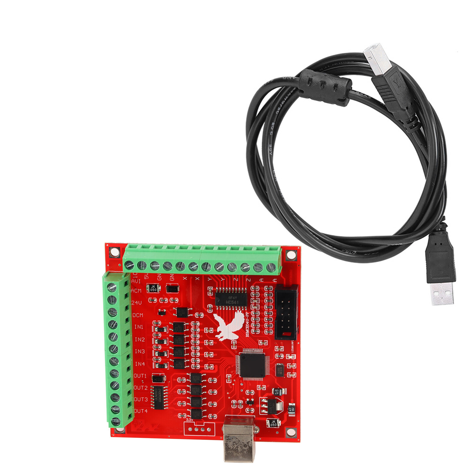 Micro Stepping Motion Control Card USB MACH3 100Khz reakout Board Adapter Controller MACH3 Motion Controller for Automatic Probe Tool for CNC Engraving