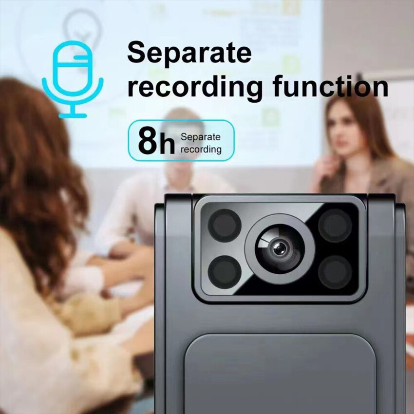 【Ready Stock】1pcs L8 Body Camera Mini Digital HD Camera Mini Camera Magnetic Motion Snapshot Loop Recording Camera Video Camera