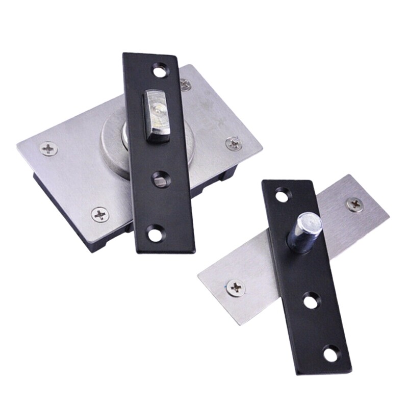 Stainless Steel Rotation Hidden Door Centre Shaft Pivot Hinges, Heavy Duty Concealed Rotating