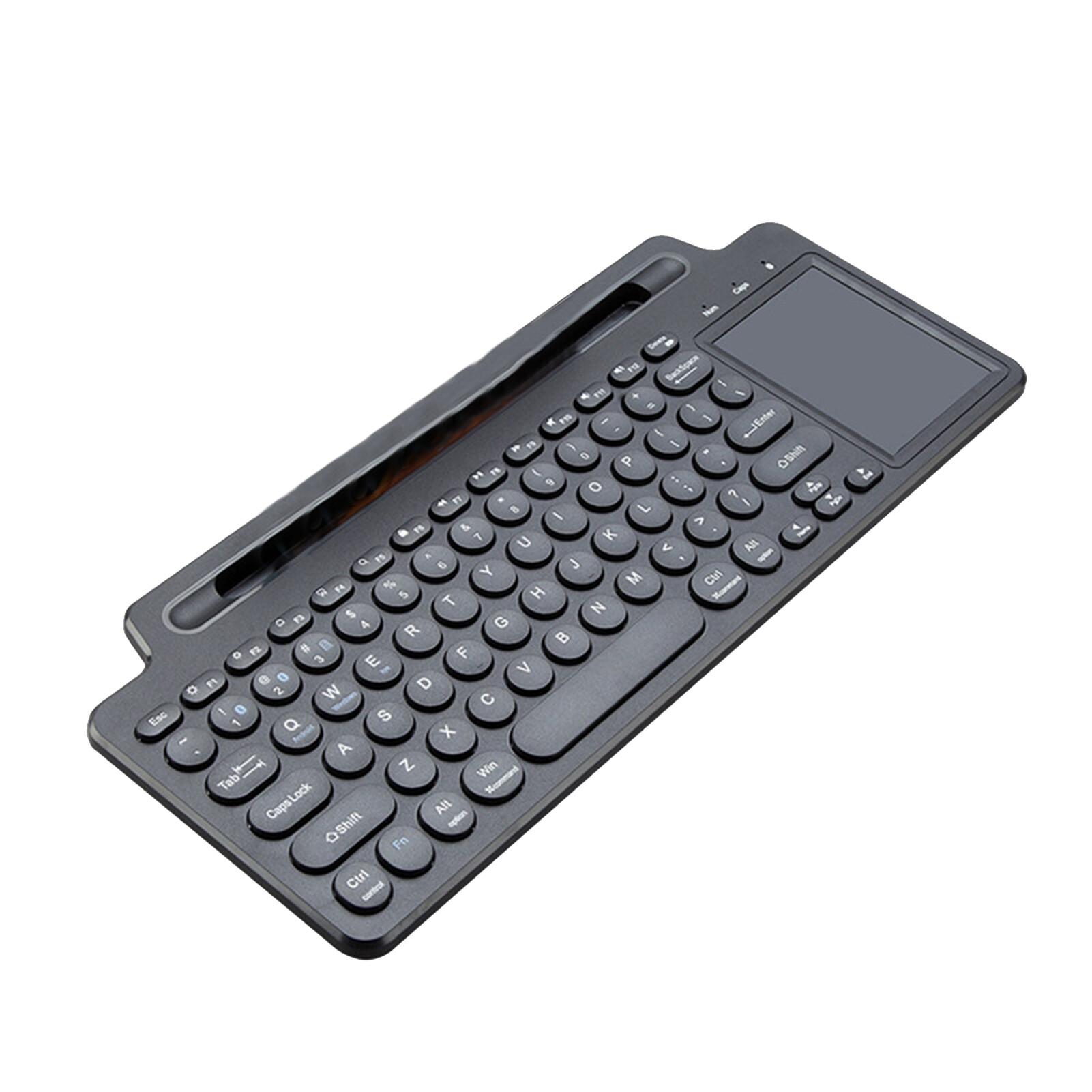 GeniusC Computer Keyboard with Touchpad Slot Wireless Dual Modes Bluetooth-compatible/2.4G Tablet Office Keyboard Computer Accessories Laptop Keyboard Wireless
