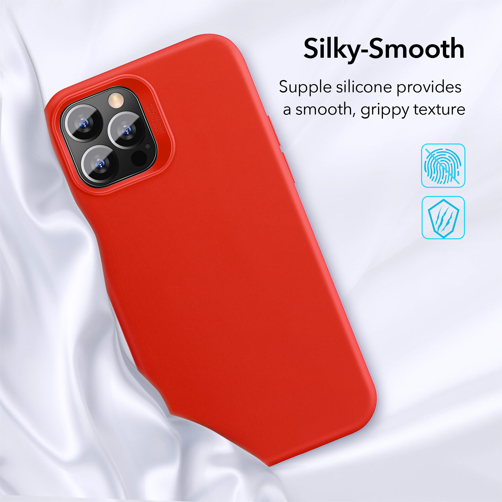 ESR  Ốp Silicon Mềm Hình Đám Mây Nhỏ Cho Iphone 12