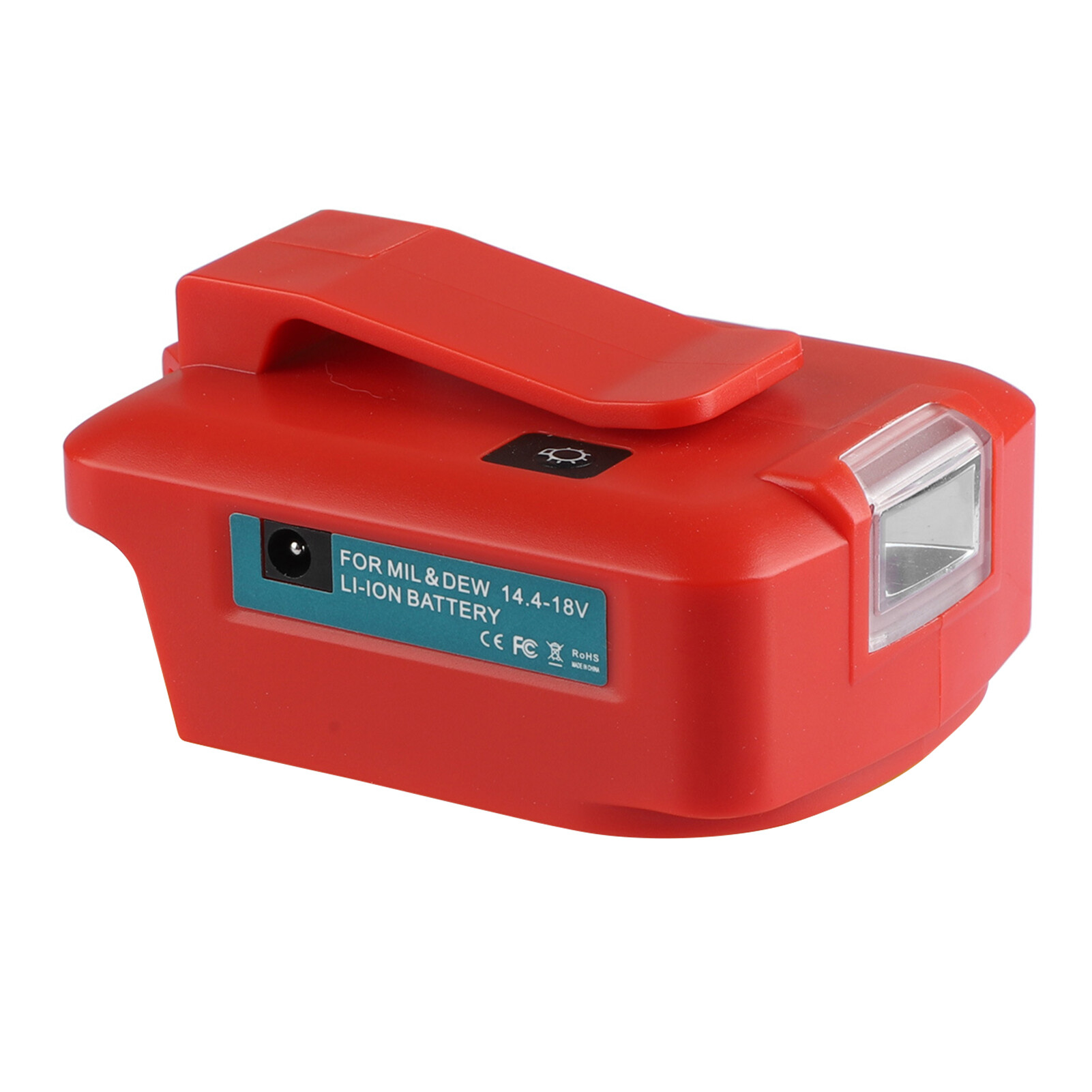Licao Lighting 14.4V/18V Portable Power Source 200 Lumens Brightness High Compatibility Safe Fast Charging Converter for Battery Fast Charging Converter