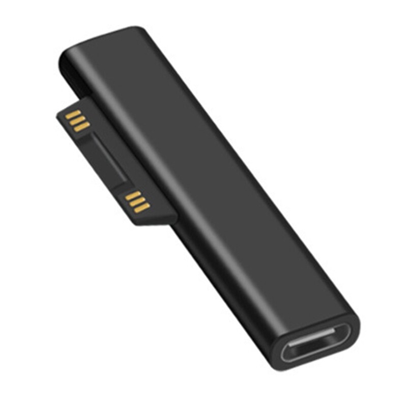 Type C Female PD Fast Charging Plug Converter for Surface Pro 3 4 5 6 Go Connector for USB C Female Adapter Surface Book