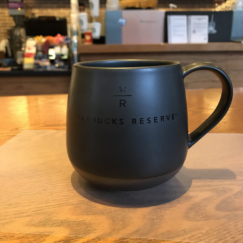 Starbuck Coffee Cup Selection Black Metal Glaze Classic Cups Ceramic Coffee Cups Drinking Cups Gifts for Boyfriends