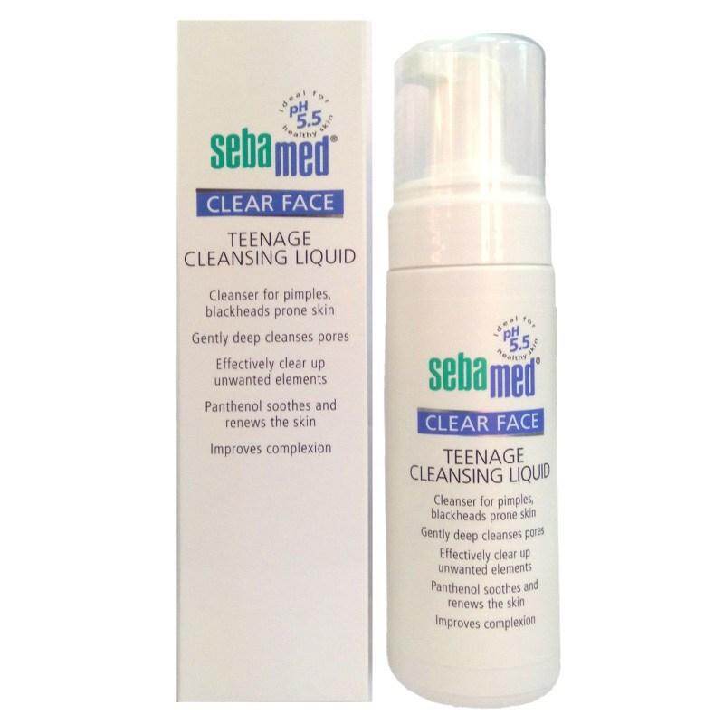 sebamed teenage deep cleansing facial toner